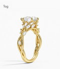 Marquise Cut with Side Diamond